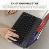 Bewinner Wireless Bluetooth Keyboard with Silicone Cover, Slim Quiet Keyboard for Long Nails & Acrylic Nails, Ultra Thin Portable Rechargeable for Wins for Android for OSX (Black) view 4