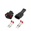 1/5/10/20 Sets 2 Pin 1928403689 1928404226 Male Female Connector Plug Wiring Harness Cable 3.5 MM Socket(5 Sets Male Female) view 1
