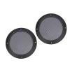 2PCS Black Car Grill Mesh Enclosure Net Protective Cover for Car Subwoofer 2In 3in 4in 5in 6.5in 8inches view 1