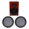 2PCS Black Car Grill Mesh Enclosure Net Protective Cover for Car Subwoofer 2In 3in 4in 5in 6.5in 8inches view 2