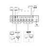 DVDO 4x4 4K HDMI 18Gbps Matrix Switcher with Audio Outputs, Black view 3