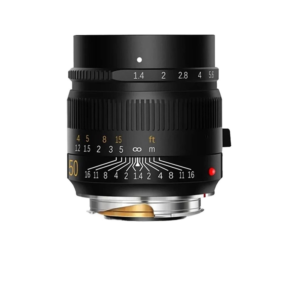 50mm F1.4 ASPH. Full Frame Large Aperture,Compatible for Mirrorless Camera Lens Portrait Photography with Leica M-Mount M8 M9