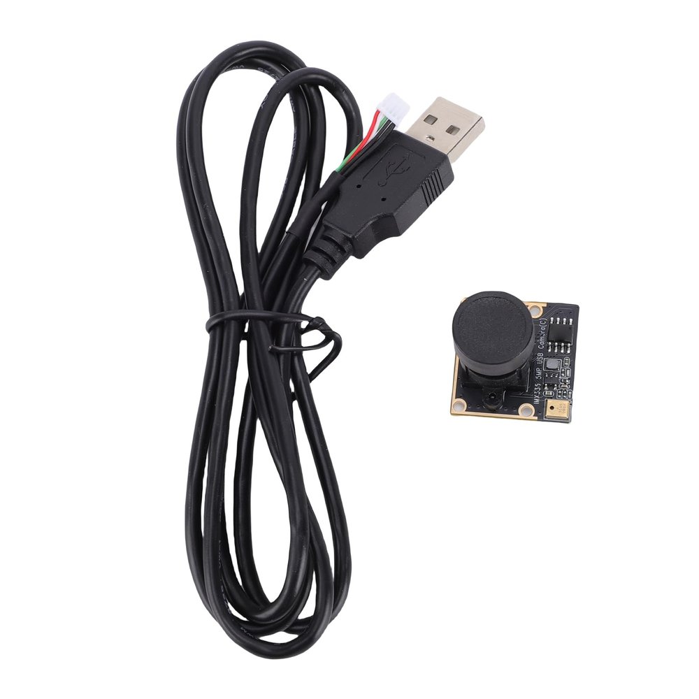 Aramox 5MP USB Camera, USB Camera Module with IMX335 Sensor, 2K Video Recording, 25921944 Resolution, 91.7 Wide Angle, 30FPS, for Computer