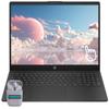 HP Touch Screen Laptop, 15.6" FHD IPS LED Touchscreen Business and Student Laptop Computer, Windows 11 Home 16GB RAM 512GB SSD, AMD Ryzen 7 5825U, Numeric Keypad, SageNova Earphones, Black view 1