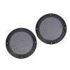 2PCS Black Car Grill Mesh Enclosure Net Protective Cover for Car Subwoofer 2In 3in 4in 5in 6.5in 8inches view 1