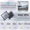 HP 17.3 Inch FHD Business Laptop with MS Office for The Web, Powerful AMD Ryzen 5 7430U Processor (Beats Core i7-1355U), 128GB SSD, HDMI, SD-Card Reader, Wi-Fi 6, Bluetooth 5.3, Windows 11, No Mouse view 2