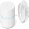 Google WiFi - AC1200 - Mesh WiFi Router System + Wall Mounts for Google - 1500 Sq Ft Coverage - Seamless Signal for Smart Home Devices - 1 Pack - Snow view 1