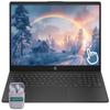 HP Touch Screen Business Laptop Computer, 15.6" FHD IPS LED Touchscreen Laptop, AMD Ryzen 7 5825U, Windows 11 Home 40GB RAM 2TB SSD, Camera Privacy Shutter, SageNova Earphones, Black view 1