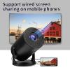 VBESTLIFE Mini Projector, 1080P FHD Portable Projector 270 Rotatable 150in Screen Movie Projector Auto Horizontal Compatible for Laptop, PC, Smartphone view 4