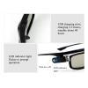 Dpofirs GL1800 Projector 3D Glasses Active Shutter DLP Link Rechargeable for All DLP Link Projectors with Optical Communication Method,LED Indicator Light Flicker (Black) view 3