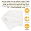 25 Pieces Chamois Cloth for Pottery, Suede Smoothing Pot Cleaning Cloth for Window Cameras Phones Doors- White view 4