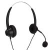 ChiweiJ H360D 2.5 Telephone Headset, Binaural Call Center Headphones with HD Noise Canceling Mic, 2.5mm Plug for Office Customer Service Teleconferencing PC Computer, Lightweight Comfortab view 3
