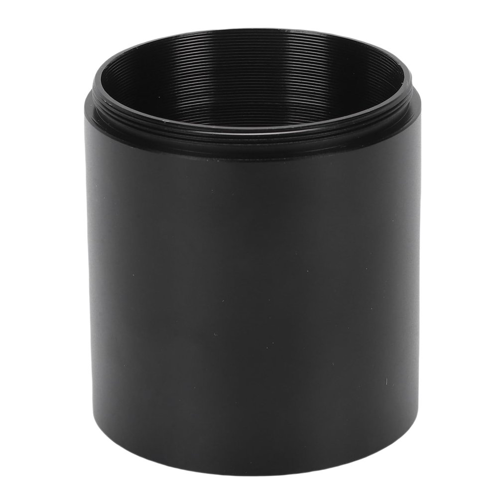 Asixxsix Telescope Extension Tube, M48x0.75 50mm Aluminum Alloy Astronomical Camera Adapter with Inner Anti Thread, for Astrophotography with Refractor or Reflector Telescopes