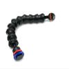 Compatible for Underwater Camera Housing with Hot Shoe & Ball-End Flexible Arms, 12-Inch Waterproof Case for Diving and Snorkeling view 1