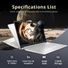 HP 15.6" FHD Touchscreen Business Laptop, Intel i7-1255U, 64GB RAM, 2.28TB Storage (2TB SSD+288GB Docking Station Set), Intel Iris Xe Graphics, Full-Size Keyboard, HD Webcam, Windows 11 Pro, Silver view 3
