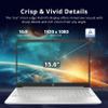 HP 15.6" FHD Touchscreen Business Laptop, Intel i7-1255U, 64GB RAM, 2.28TB Storage (2TB SSD+288GB Docking Station Set), Intel Iris Xe Graphics, Full-Size Keyboard, HD Webcam, Windows 11 Pro, Silver view 4