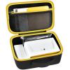 Case Compatible with Kodak Dock Plus for Liene M100 for Kodak Dock Premium Wi-Fi 4x6 Instant Photo Printer. Bluetooth Photo Printing Holder for Adapter, Cartridge(Black & Yellow Zipper) view 1