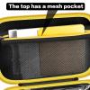 Case Compatible with Kodak Dock Plus for Liene M100 for Kodak Dock Premium Wi-Fi 4x6 Instant Photo Printer. Bluetooth Photo Printing Holder for Adapter, Cartridge(Black & Yellow Zipper) view 4
