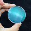 1pc D60mm Glued Objective Lens - 60F410 Fused Blue-Coated Chromatic Aberration Lens for Astronomical Telescopes(D62F287 Green Film) view 3