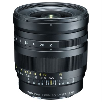 Tokina FRN-MF20FXSE 20mm f/2 FE MF Lens for Sony E (Renewed)
