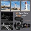 5K 64MP WiFi Camcorder with Night Vision, 18X Zoom & 3.0" Touch Screen - 32GB SD Card Bundle, Remote Control, Microphone Included - Vlogging Camera for YouTube, Outdoor Recording, Compatible with PC view 3