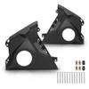 ALLGOOD Front Left & Right Side Dash 6.5" Speaker Panels Pair Compatible with Can-Am Maverick R 2024+ All Models, Fit Can-Am Maverick R Max 2025+ Black view 1