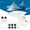 Forward Leaning Radar Mount APT-F-150-01 6" Compatible with Garmin Simrad B&G Raymarine Radomes view 1