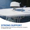 Forward Leaning Radar Mount APT-F-150-01 6" Compatible with Garmin Simrad B&G Raymarine Radomes view 3