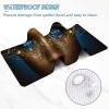 Mouse Pad Eye Gaming Mouse Pad Black Computer Desk Mat Keyboard Mat with Stitched Edges Waterproof Anti-Slip Rubber Base Smooth Surface PC for Home Office Accessories, Gifts 40 x 16 in PjY12276 E-8 view 4