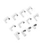 12Pcs Hard Drive Replacement Head Tool, Head Replacement Tool, ABS Head Ci for Data Ry, Repaiith Fixed Nails and STO Compatible view 2
