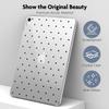 AdorableWhimsy Cute Polka Dot Case for iPad Air 11" M3 2025/M2 2024/iPad Air 5 2022/Air 4 2020 10.9" Cute Preppy Aesthetic Design Clear Protective Slim Tablet Cover Shockproof Transparent Hard Shell view 3