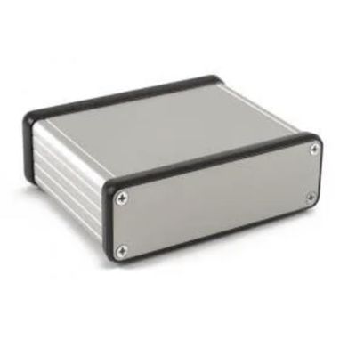 1455L801,Enclosures, Boxes, & Cases MetalEndPanel, Clear 3.15 x 4.06 x 1.22