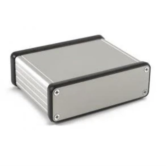 1455L801,Enclosures, Boxes, & Cases MetalEndPanel, Clear 3.15 x 4.06 x 1.22