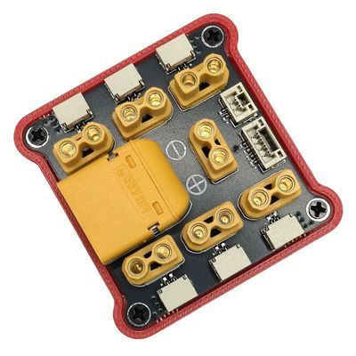 Koussive to XT30 Power Distribution Board PDB GH1.25 Signal Interface Multi-Port for RC Boat Car Models CAN Bus Hub Board