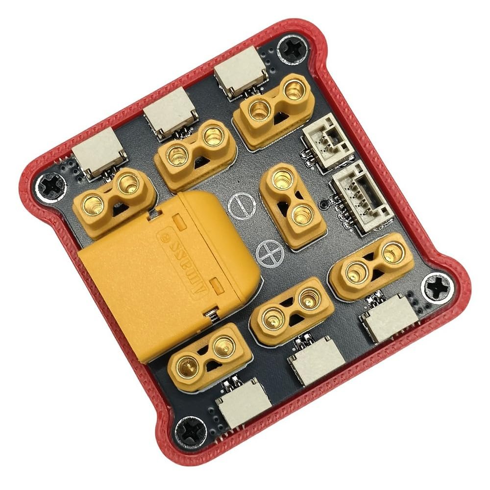 Koussive to XT30 Power Distribution Board PDB GH1.25 Signal Interface Multi-Port for RC Boat Car Models CAN Bus Hub Board