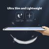 AdorableWhimsy Winter Snowflakes Case for iPad Pro 11 Inch M4 (2024) 5th Generation Cute Christmas Design Clear Protective Slim Tablet Cover Shockproof Transparent Hard Shell view 4