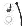 WEISUYUUS Adjustable Metal Hose with 17.4mm Ball Head Adapters 360 Degree Rotatable for Camera Tripods Phone Mount Live Streaming view 2