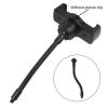 WEISUYUUS Adjustable Metal Hose with 17.4mm Ball Head Adapters 360 Degree Rotatable for Camera Tripods Phone Mount Live Streaming view 4