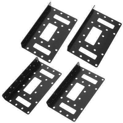 MERRYHAPY 4pcs SSD Mounting Bracket Kit for Desktop Solid State Drive and Hard Drive Adapter Quick Installation for Home Office Data Storage