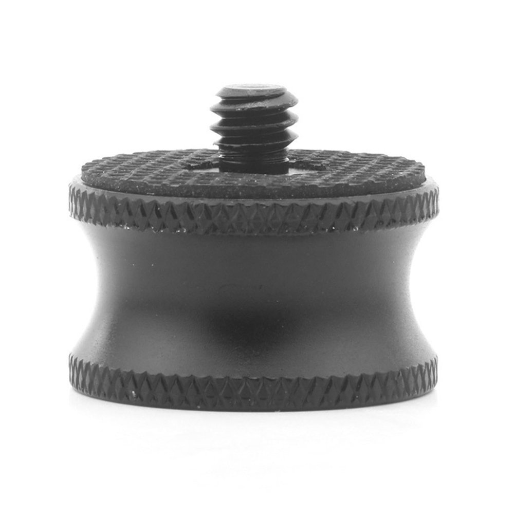 1/4" to 3/8" 5/8 Male to Female Double Layer Thread Screw Mount Adapter Tripod Plate Screw Mount for Camera Flash Tripod Mic Excellent(H)
