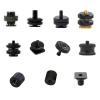 1/4" to 3/8" 5/8 Male to Female Double Layer Thread Screw Mount Adapter Tripod Plate Screw Mount for Camera Flash Tripod Mic Excellent(H) view 2