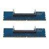 Cwmiibili 2X Laptop DDR4 SO-DIMM to Desktop DIMM Memory RAM Connector Adapter Desktop PC Memory Cards Converter Adaptor view 1