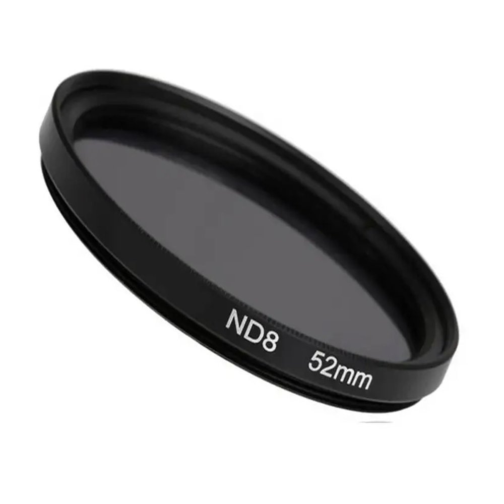 49 52 55 58 62 67 72 77mm ND2 ND4 ND8 Neutral Density Photography Filter for Canon for Nikon DSLR Camera with Box Excellent(62mm,ND4)
