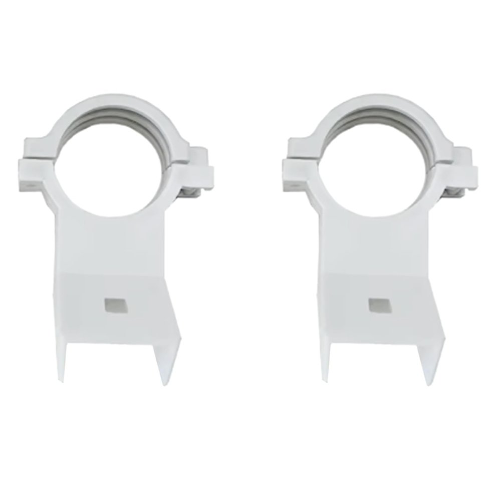 Koussive 2X KU Band LNB Holder for Satellite Dishes 20mm Plastic Bracket, Weatherproof for Multiple Dish Sizes