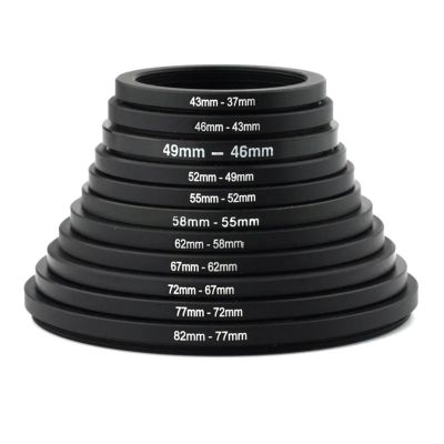 67-86 72-86 77-86 86-77 82-86 86-82 86-95 95-86 82-95 77-95mm Metal Step Up Rings Step Down Rings Lens Adapter Filter Set Excellent(72mm-86mm)