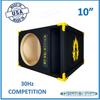 30HZ Reinforced Competition Single Ported Sub Box Sub Woofer Enclosure Speaker Box Car Audio Subwoofer Ground Shaker Box Ground-Shaker (Goku Yellow, 10") view 2
