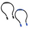 BENZHOUA Applies to Light Rechargeable Reading Lamp Eye Protect Charge Book Light Black/Blue USB Neck Lights(Blue) view 3