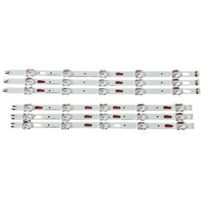 AEGVGLPLLZ LED Strip(6) Fit for Samsung UE43TU7100 UN43TU7000 UE43TU7100 UE43TU7000 UE43TU8000U UN43TU7000F UN43TU8000F UN43TU8200F UN43TU700DF(Kit 6pcs for 1 TV)
