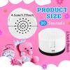 9 Pcs Voice Recorder Recordable Sound Module for Stuffed Animal Bear Doll Plush Toy Pillow Device Record Custom Message Music Recording Button Box DIY Crafts Birthday (30 Seconds) view 2