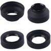 55mm 3-Stage 3 in1 Collapsible Rubber Foldable Lens Hood 55mm DSIR Lens for Canon for Nikon Camera Excellent view 2